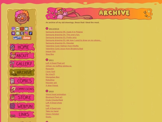 archive screenshot