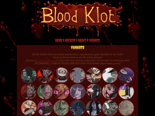 bloodklot/fanarts screenshot