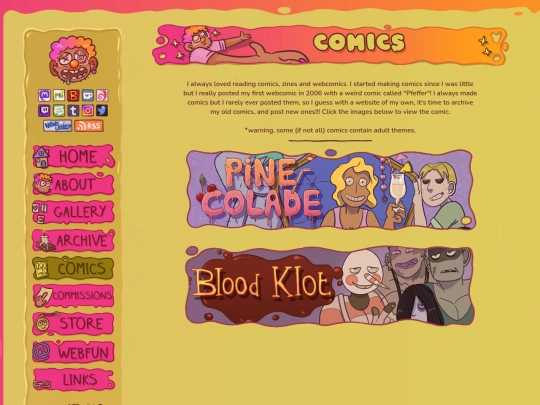 comics screenshot