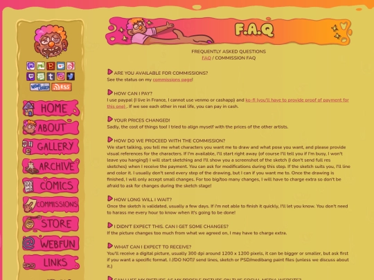 commissionsfaq screenshot