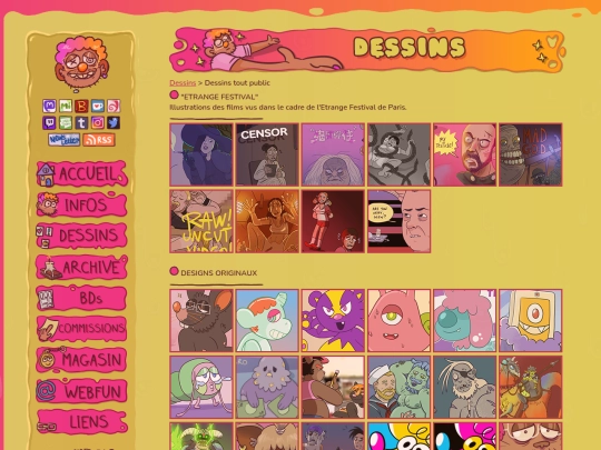 dessinssfw screenshot