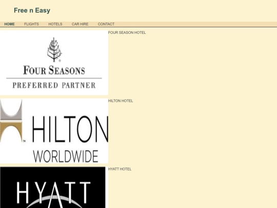 hotels screenshot
