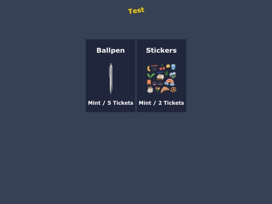items screenshot