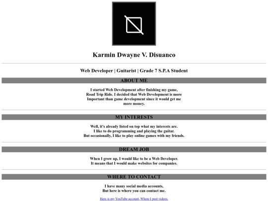 oldportfolio screenshot