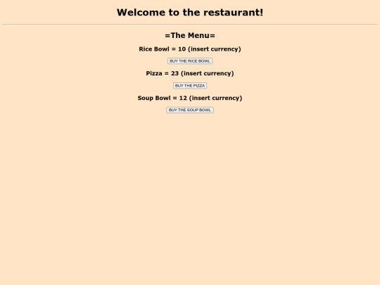 restaurant screenshot