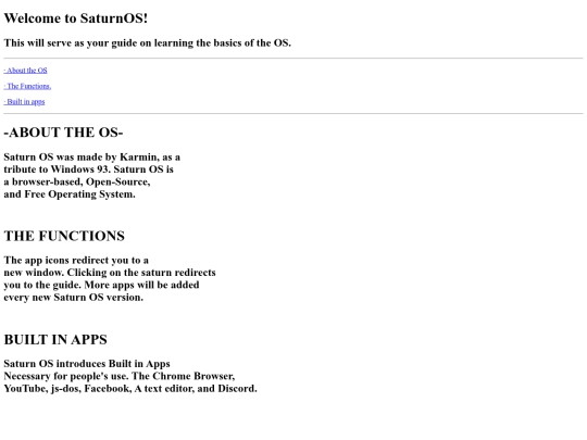 saturntour screenshot
