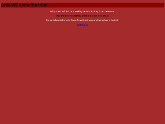 truth-hidden screenshot
