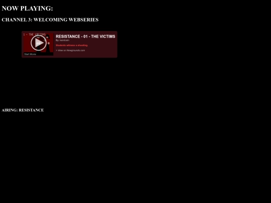 welcomingwebseries screenshot