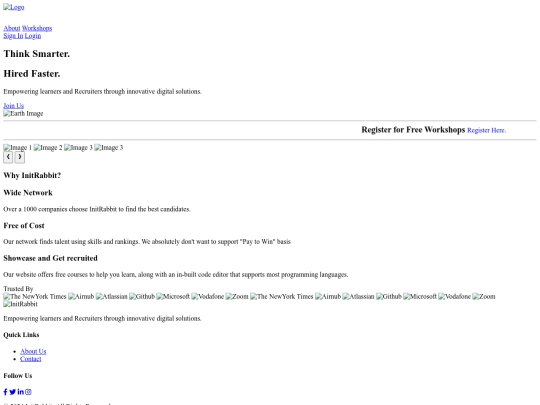 InitRabbit Project/Home screenshot