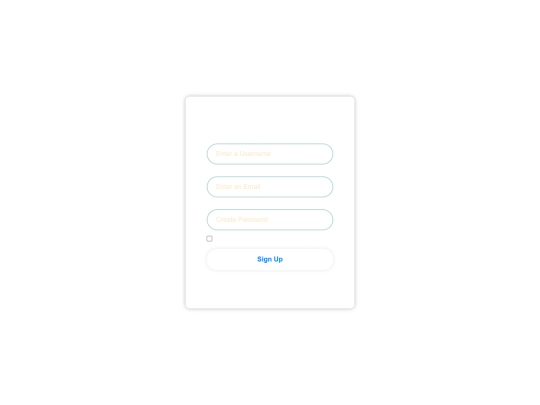 InitRabbit Project/Sign Up screenshot