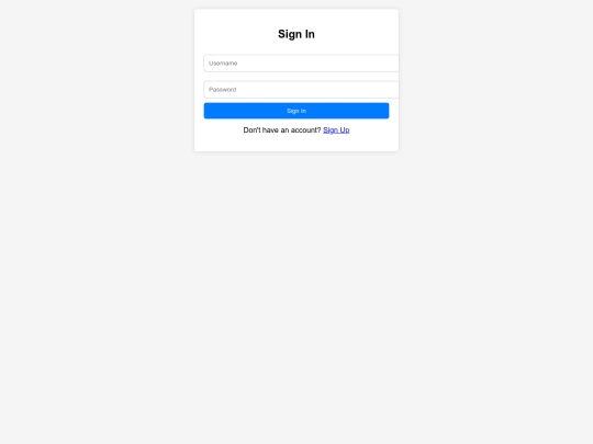 InitRabbit Project/project 1/signin screenshot