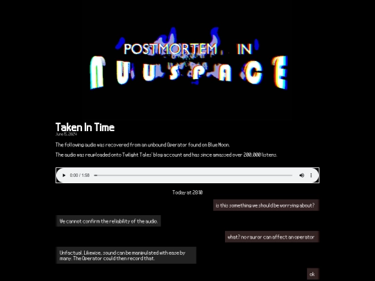 tales/taken_in_time screenshot