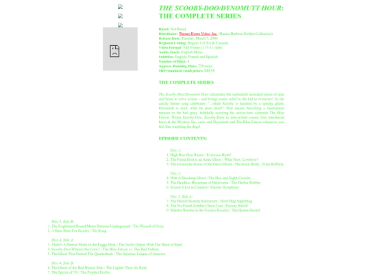 SDDH_DVD screenshot