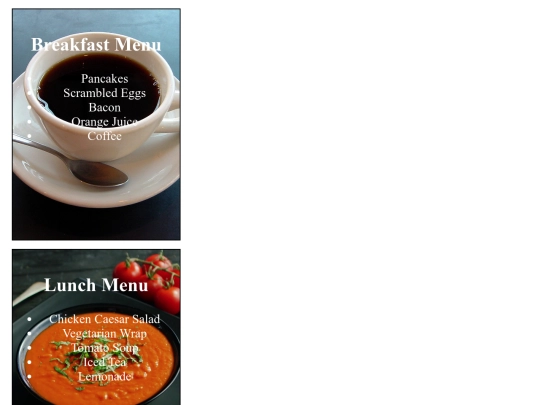 menurestaurant screenshot