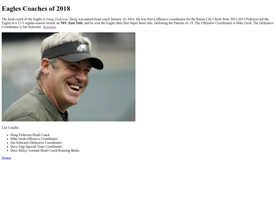 Coaches/coaches screenshot