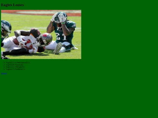 Games/Losses/Losses screenshot