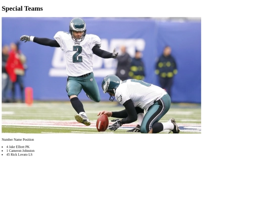 Players/Kickers/kickers screenshot