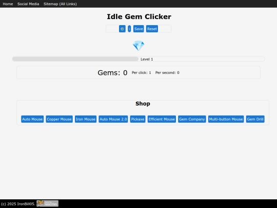 games/idlegemclicker screenshot