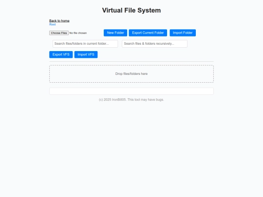 tools/vfs screenshot