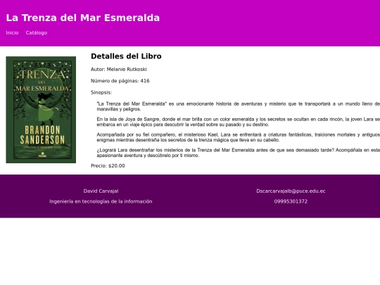 Trenza del mar esmeralda screenshot