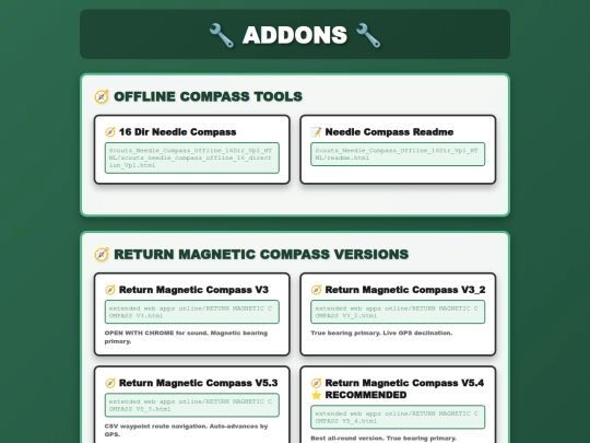 addons screenshot
