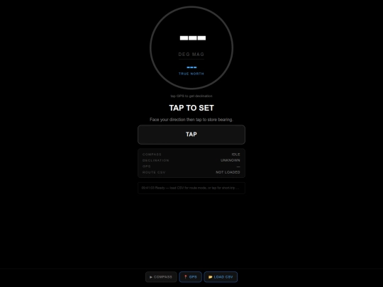 extended web apps online/RETURN MAGNETIC COMPASS V4 screenshot