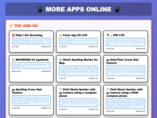 index_morewebapps screenshot