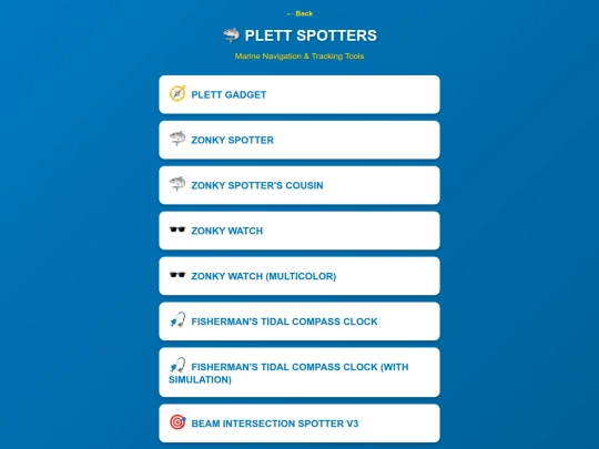 plett spotters buttonised screenshot