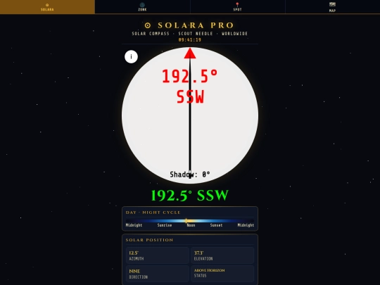 solara/solara_pro_spotter_noaa_offline_sharkyshadows/SOLARA PRO SPOTTER INTEGRATED screenshot