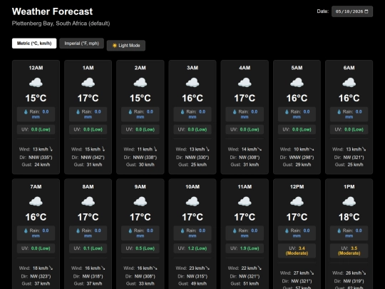 web apps/weather24hours screenshot