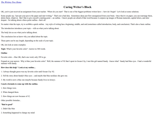 WriterBlock screenshot