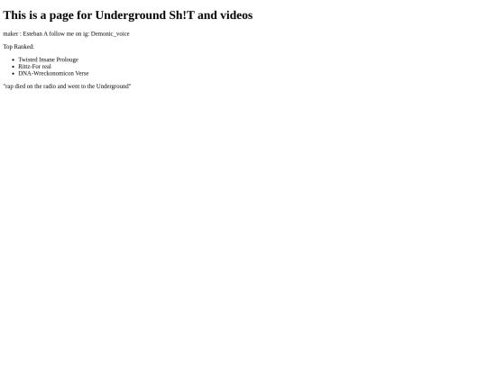 index screenshot