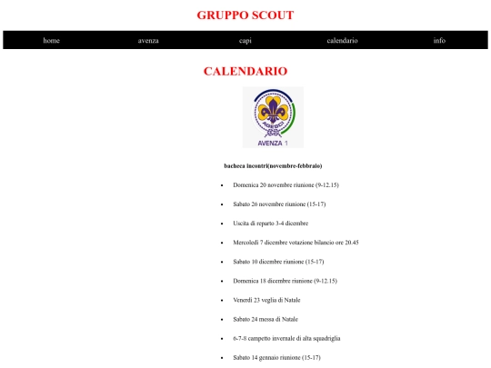 calendario/calendario screenshot
