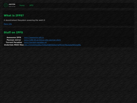 ipfs screenshot