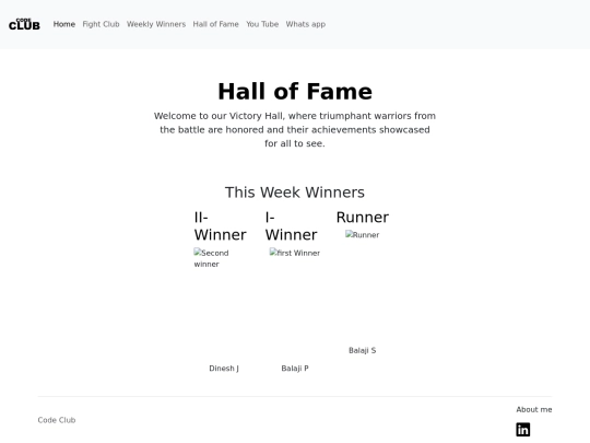 hallOfFame screenshot