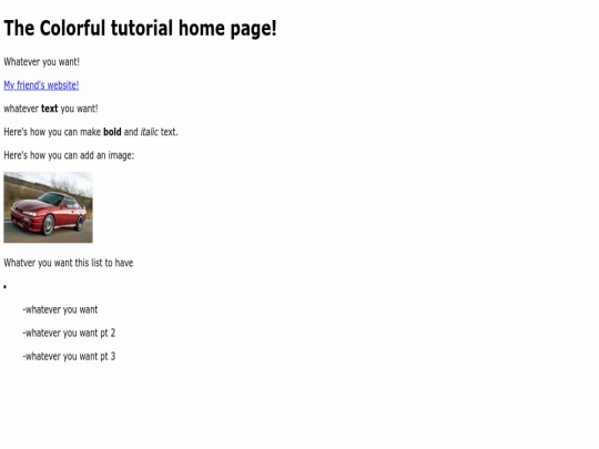 index screenshot