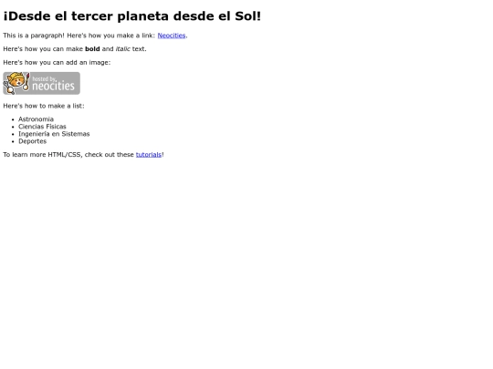index screenshot