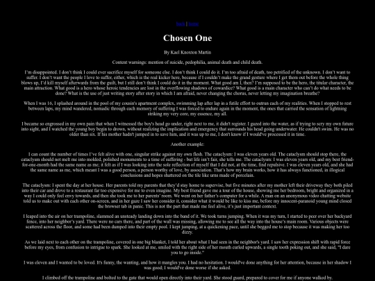 chosenone screenshot
