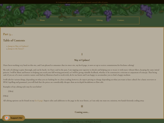 blog screenshot