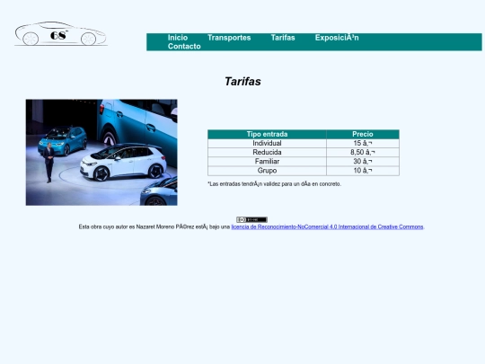 tarifa screenshot
