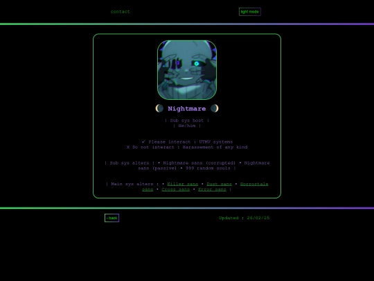 index screenshot