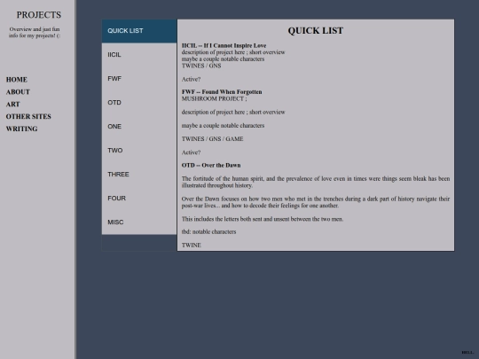 projectpages/projecthmpg screenshot