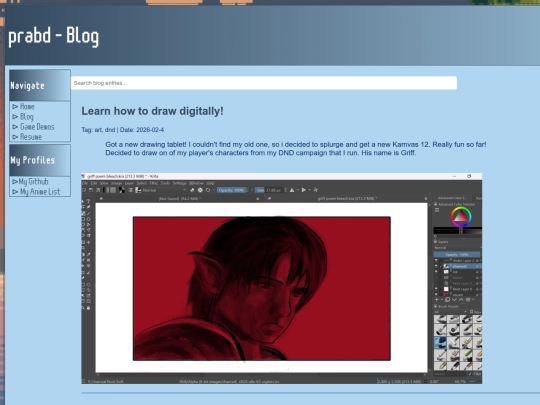 blog screenshot