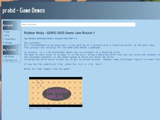 games screenshot