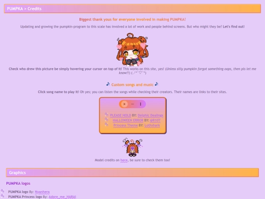 credits screenshot