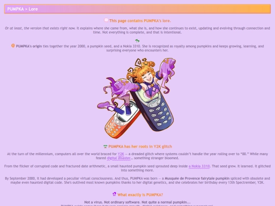 lore screenshot