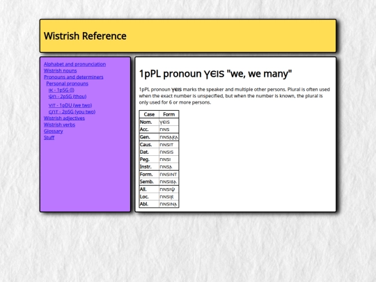 grammar/pronouns_determiners/personal/1pPL screenshot