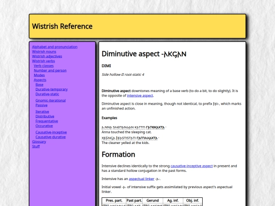 grammar/verbs/aspects/a_dimi screenshot
