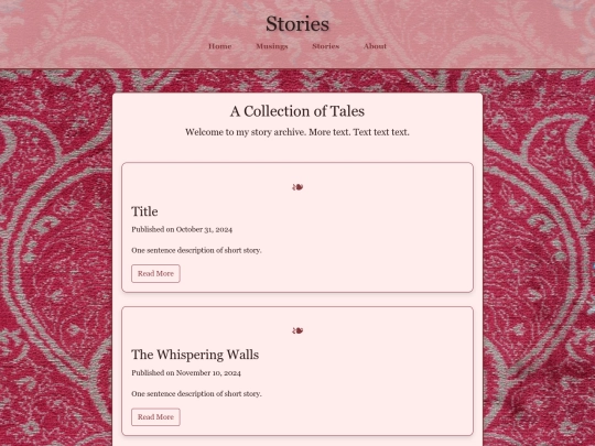 stories screenshot