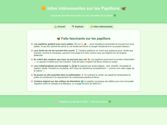Infos intressantes screenshot
